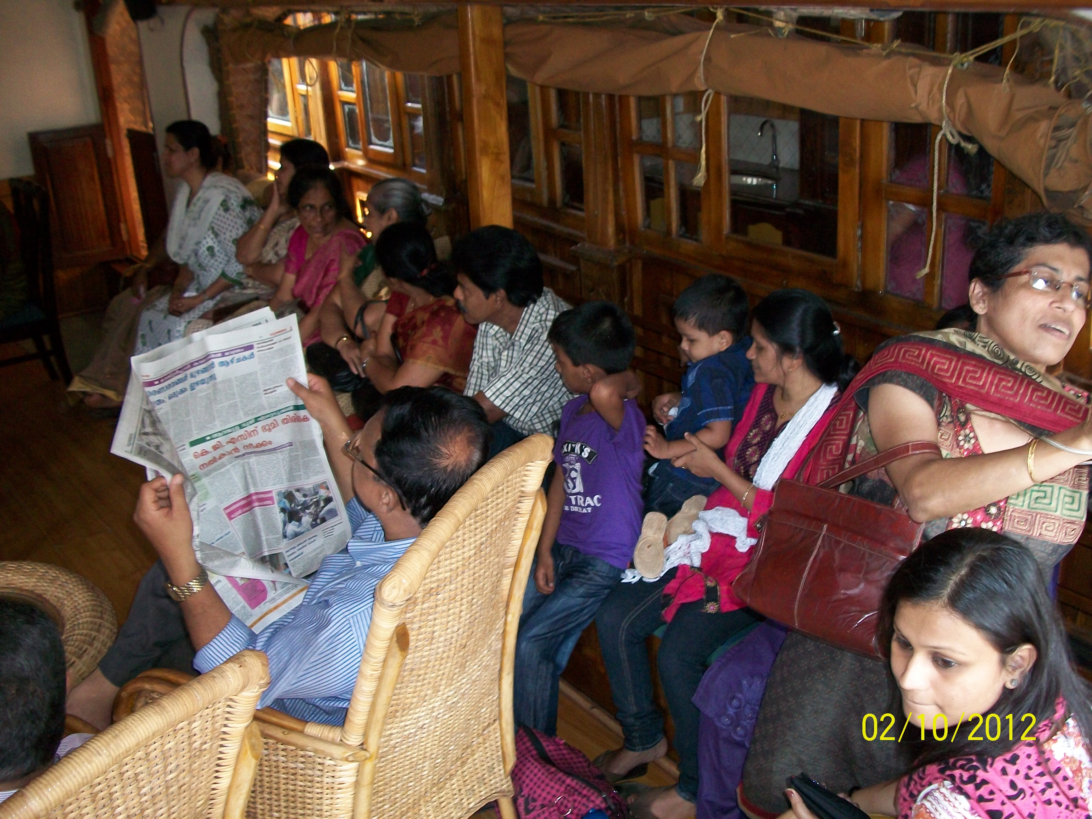 2011 Tour Alappuzha House Boat